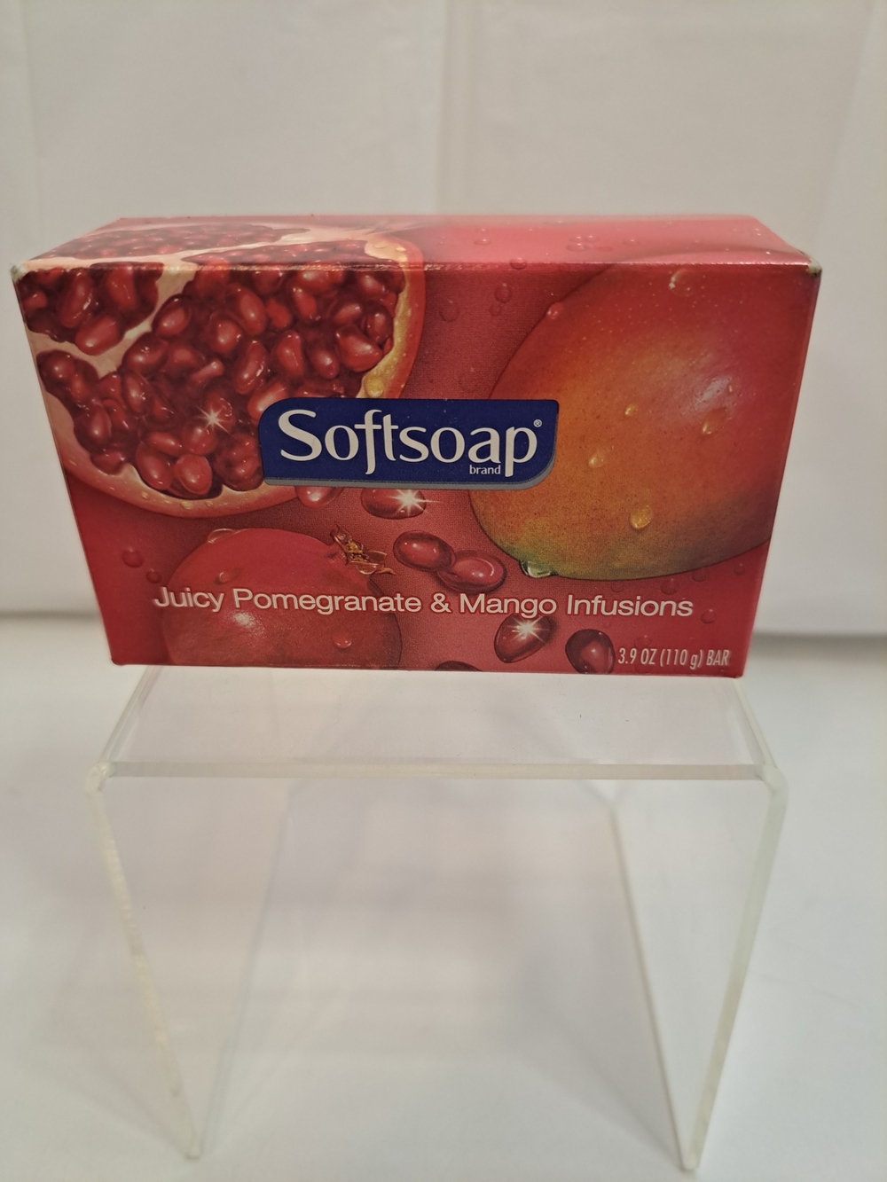 Softsoap Juicy Pomegranate & Mango Infusions Soap Retired NIB Sealed -1 BAR